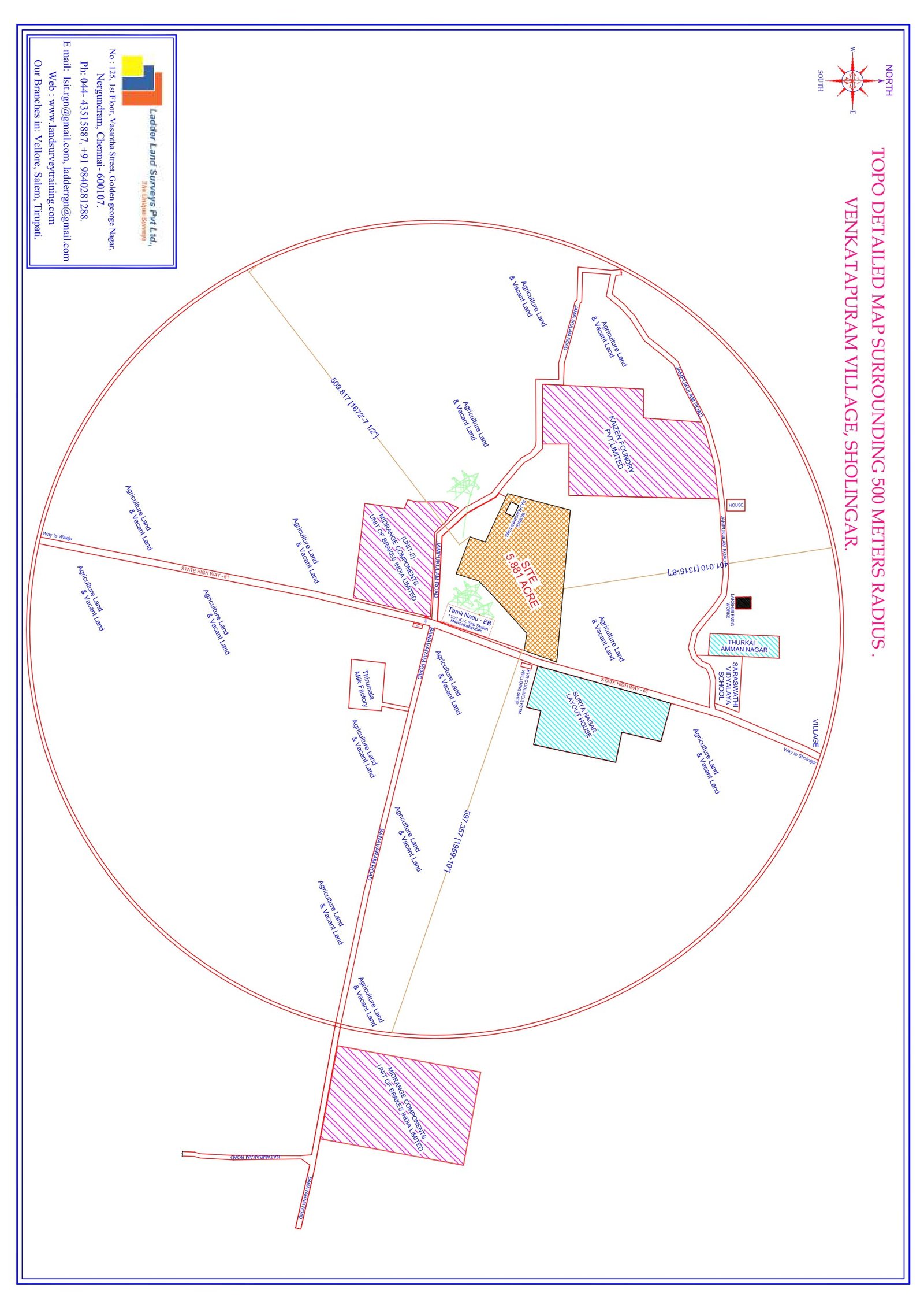 Topo Plan Surrounding